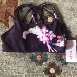 Athleta Hyper Focused Print Bra